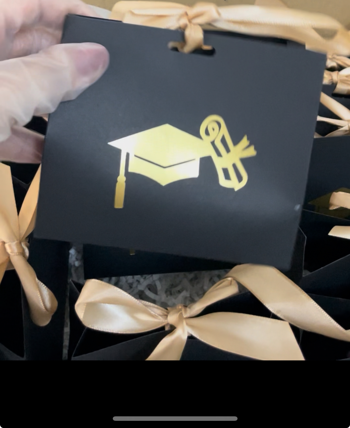 بوكس توزيعات تخرج ١٢ حبه 